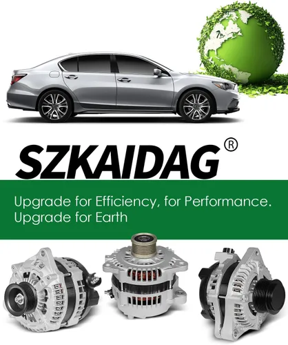 Vista 9 de Alternador de 4.0L para: Ford Explorer 2002 2003 2004, Explorer Sport Trac 2001-2004 para: Mercury Mountaineer 2001-2004, polea de 6 ranuras de 12V