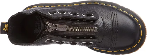 Vista 5 de Dr. Martens Botas de plataforma de piel Sinclair de 8 ojales para mujer