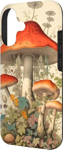 Vista 2 de Vintage Mushroom Case for iPhone 17