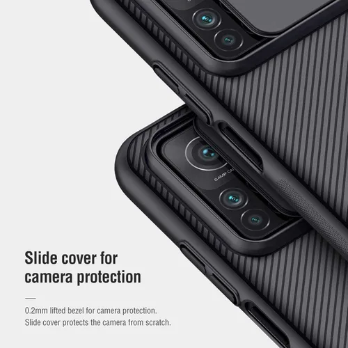 Vista 2 de Grand Eletronics - Funda para Xiaomi Mi 10T 5G Mi 10T Pro 5G, funda delgada protectora con protector de cámara, PC duro y TPU, funda ultradelgada