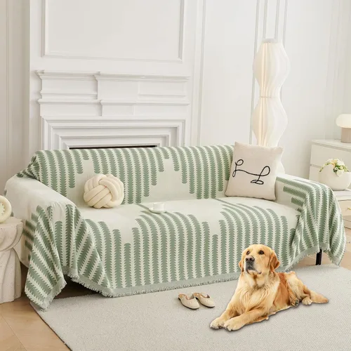 Vista 17 de HAOMAIJIA Fundas de sofá estilo bohemio para sofá de 3 cojines, fundas de sofá para mascotas, fundas de sofá suaves y gruesas antideslizantes