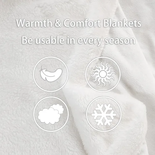 Vista 7 de Fall Scarecrow Throw Blanket,Retro Autumn Pumpinks Squirrel Bed Plush Blanket for Living Room Decor,Rustic Farmhouse Sunflowers Couch Bed Sofa Soft