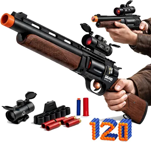 Vista 11 de Paquete de 2 lanzadores eléctricos de bolas de gel, lanzador automático de bolas de salpicaduras de alta velocidad con más de 80000 y gafas