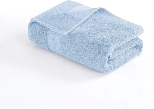 Vista 5 de Modern Threads Paquete de 4 Sábanas de Baño SpunLoft Azul 35x66 pulgadas