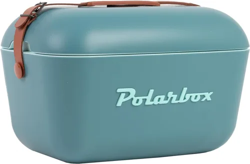 Vista 12 de Retro Beach Cooler Vintage Picnic Lunch Box Bag Portable Cooler Travel Camping Senderismo 90s Style Ice Chest