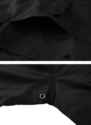 Vista 3 de TACVASEN Camisas de manga larga de secado rápido para hombre, transpirables, ligeras, protección solar, senderismo, pesca