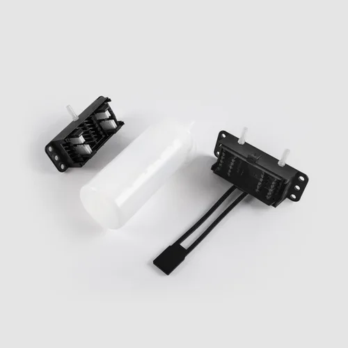 Vista 5 de Kit de máquina de limpieza de cadenas de motocicleta, cubiertas limpiadoras de cepillos, dispositivo lubricante, accesorio de lubricación, cepillo