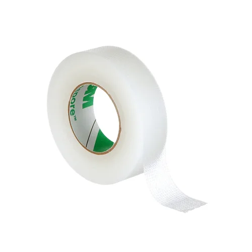 3M™ Transpore™ Cinta quirúrgica, 1527-0, 1/2 pulg X 10 yardas, 24 rollos/cartón, 10 cartones/caja
