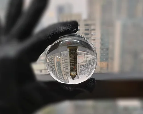 Vista 6 de DS. DISTINCTIVE STYLE Pesas de papel pisapapeles para oficina de 2.4 pulgadas con cúpula de cristal