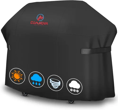Vista 11 de Comnova Cubierta para Parrilla de 30 Pulgadas - 7105 Cubiertas de BBQ para Parrilla de Gas Weber Spirit 210 Resistente e Impermeable, Cubierta