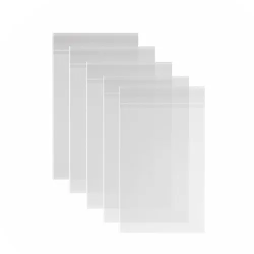 Vista 17 de 200 bolsas transparentes de celofán para panadería autosellables de 3x5-1.4 mils de grosor, bolsas pequeñas de plástico adhesivo OPP para galletas