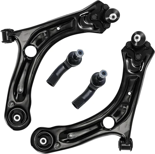 Vista 155 de Detroit Axle - Kit de brazos de control delanteros de 4 piezas para Nissan Cube 2009-2014, Nissan Versa 2007-2012 2 brazos de control inferiores