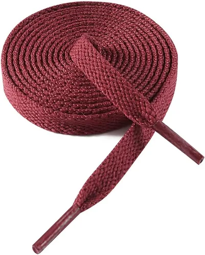 Vista 20 de VSUDO Cordones planos para tenis, cordones para tenis, cordones atléticos 01 Blanco