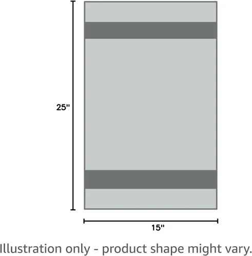 Vista 10 de Juego de toallas de cocina – 5 paños de cocina de algodón a juego gris, negro, blanco estampado y sólidos con un clip blanco para toallas