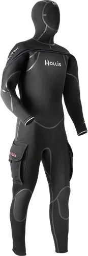 Vista 2 de Hollis Traje semiseco unisex con capucha NeoTek V2 de 8/7/0.236 in - XXL
