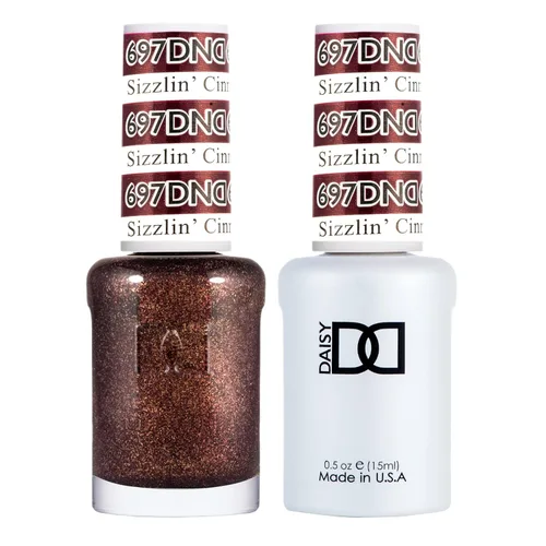 Vista 18 de DND - Juego de esmaltes de gel, colección marrón, esmalte de gel UV/LED y esmalte de uñas secado al aire, dúo de esmalte a juego sin astillas, 0.5