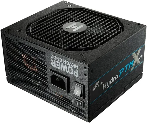 FSP Fuente de alimentación Hydro PTM X PRO de 850 W, 80 Plus Platinum, ATX 3.0 PCIe 5.0 Full Modular, 10 años de garantía (HPT3-850M-GEN5)