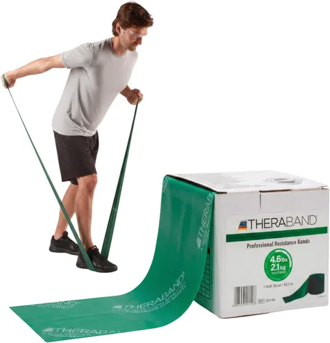 Vista 12 de THERABAND Resistance Band, Special Heavy, 50-Yard Roll, Elastic Band for Exercise