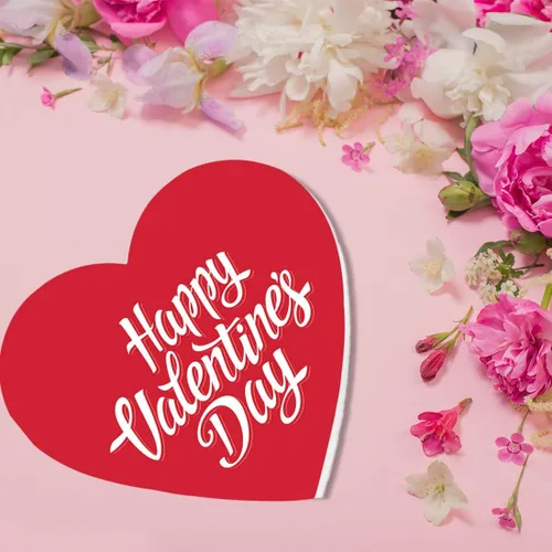 Vista 2 de Andaz Press Caja en forma de corazón para el día de San Valentín con tapa, caja en forma de corazón para fresas, dulces, dulces, flores, rosas