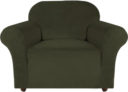 Vista 32 de Turquoize Fundas de terciopelo para sillas reclinables con bolsillo, fundas elásticas para sillas reclinables, 1 pieza de terciopelo para muebles