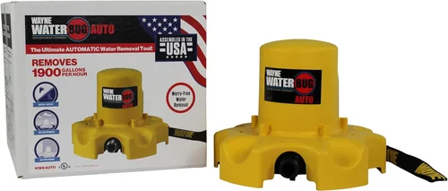 Vista 11 de Wayne WaterBUG Bomba automática para cubierta de piscina, bomba de agua sumergible protegida contra congelación para cubiertas de piscina