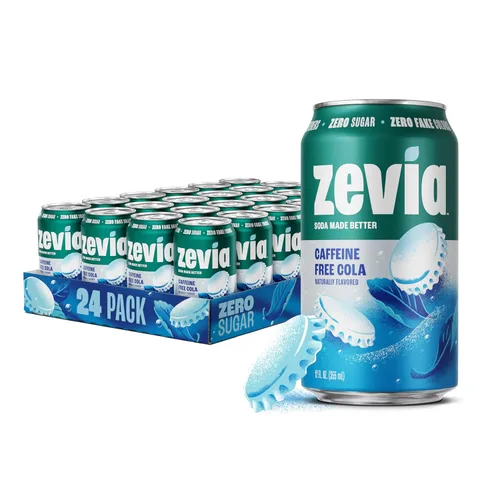 Vista 16 de Zevia Soda sin azúcar, paquete variado de 6 sabores, latas de 12 onzas (paquete de 24) - endulzado naturalmente, proyecto verificado sin OMG, sin