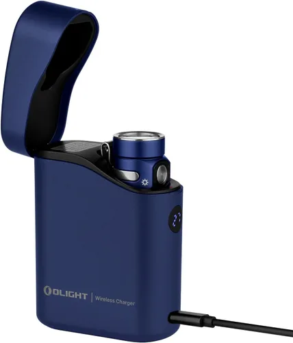 Vista 12 de OLIGHT - Linternas Baton4 Edición Premium EDC de 1300 lúmenes con caja de carga Type-C, alimentadas por batería recargable, luz pequeña y brillante