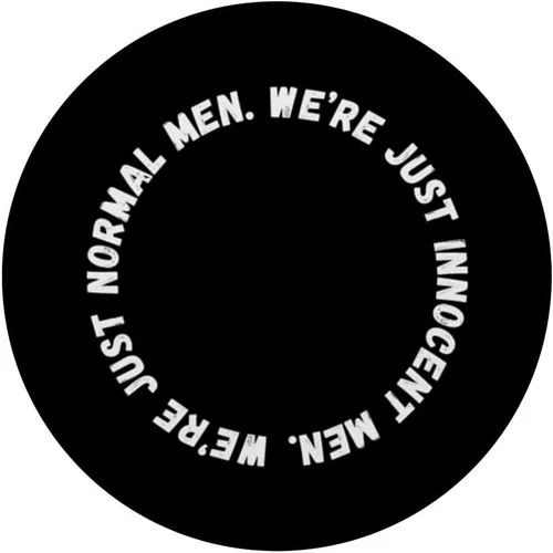 Vista 3 de Somos solo hombres normales. Hombres inocentes. Divertido hacker viral de TV PopSockets PopGrip estándar