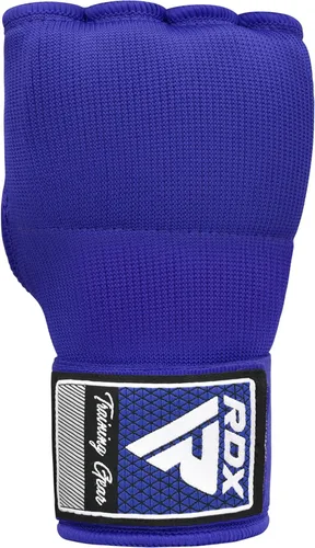Vista 7 de RDX - Guantes de boxeo con acolchado de gel, para hombres y mujeres, con correas de muñeca elásticas de 100 cm de largo, rápidos, puños protectores