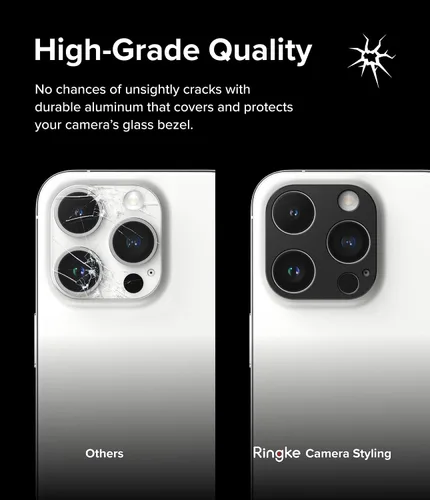 Vista 8 de Ringke Fusion - Funda compatible con iPhone 15 Pro [transparente] + estilo de cámara compatible con iPhone 15 Pro