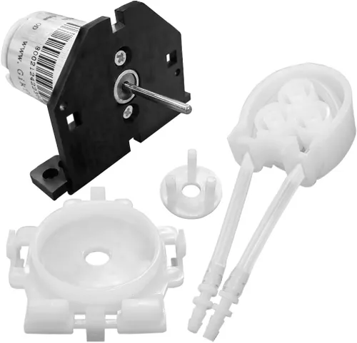 Vista 4 de Gikfun Bomba de dosificación peristáltica de 12 V CC Bomba de líquido para acuario laboratorio analítico DIY EK1977 (ángulo derecho)