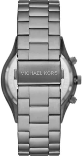 Vista 3 de Michael Kors - Reloj de cuarzo Slim Runway de acero inoxidable para hombre