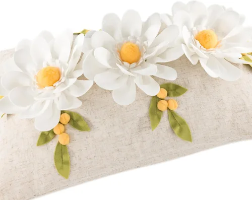 Vista 3 de OiseauVoler Fundas de almohada con diseño de flores en 3D, fundas de cojín decorativas para sofá, cama, decoración del hogar, 12 x 20 pulgadas