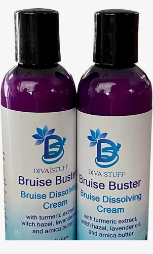 Diva Stuff Bruise Buster Crema 4oz, paquete de 2