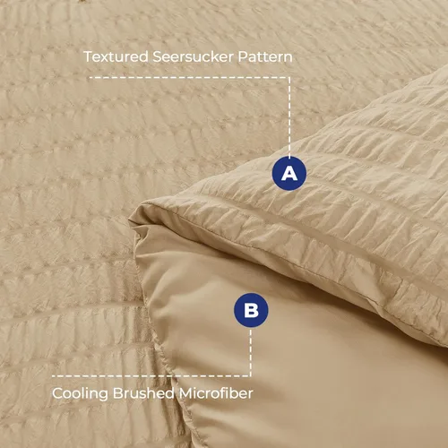 Vista 157 de HYMOKEGE - Funda de edredón gris oscuro tamaño King, juego de funda de edredón de sirsaca ultra suave de 3 piezas con cierre de cremallera, juego