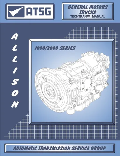 ATSG ALLISON 1000/2000, manual de reparación de transmisión (transmisión Allison 1000, filtro Allison 1000, interior Allison 1000) (idioma español