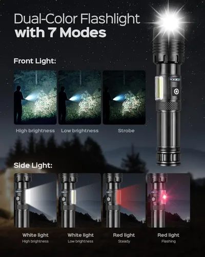 Vista 5 de Sahara Sailor Kit de pala de camping plegable con hacha de grado militar, pala táctica multifuncional de supervivencia con paracord, linterna