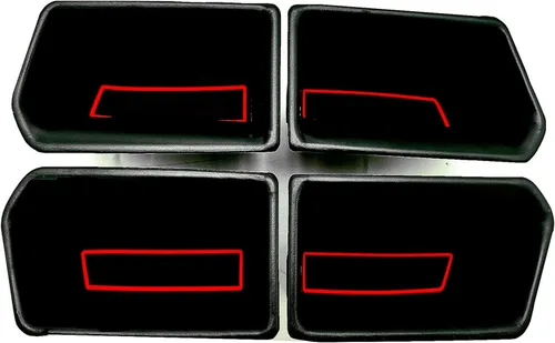 Caja Organizadora de Almacenamiento con Asa de Puerta y Bandeja para VW Atlas y Cross Sport 2018 2019 2020 2021 2022 2023 (No es compatible con