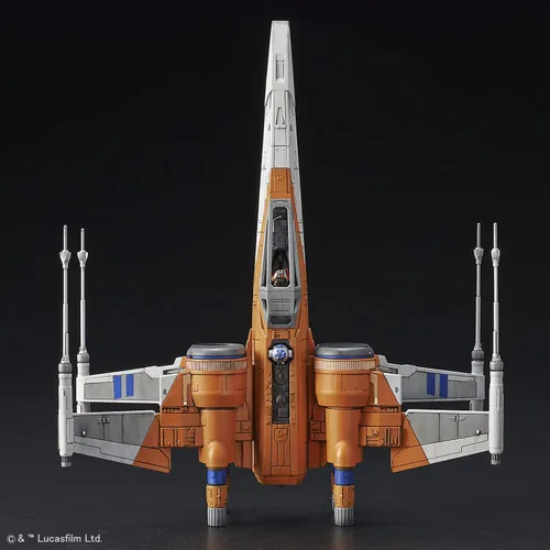 Vista 15 de Bandai Hobby - Star Wars - Poe's X-Wing Fighter (Rise of Skywalker Ver.) Kit de plástico modelo 1/72