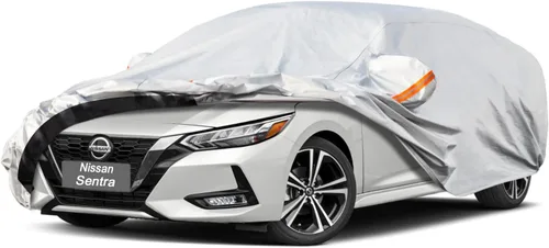 Vista 67 de GUNHYI - Funda de automóvil de 6 capas para Tesla Model 3 (2017-2025), impermeable para todo tipo de clima, protección UV contra la nieve, el sol