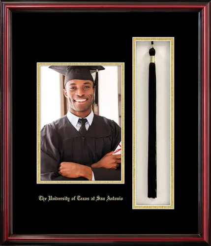 Vista 84 de Campus Images NCAA unisex 5x7 Portrait with Tassel Box Petite Cherry 2-Cereza