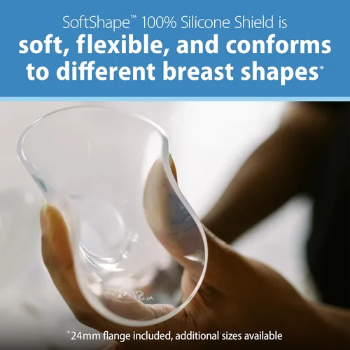 Vista 4 de Dr. Brown's Extractor de leche materna eléctrico doble de flujo personalizado