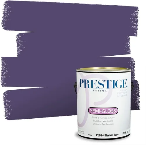 Vista 75 de PRESTIGE Pintura exterior e imprimación en uno, bingo, satén, 1 galón