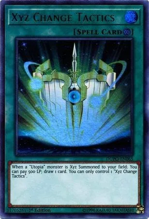 Yu-Gi-Oh! - Tácticas de Cambio Xyz - DUPO-EN065 - Ultra Rara - 1ª Edición - Duel Power