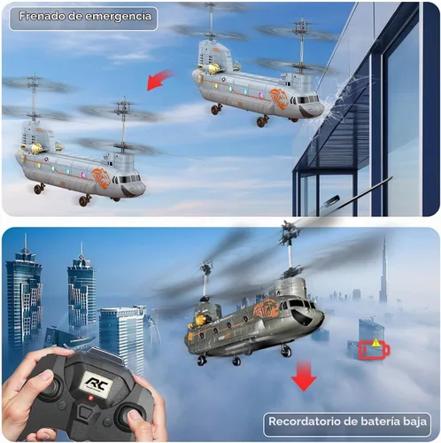 Vista 8 de XIKOTEC Helicóptero teledirigido, helicópteros RC con retención de altitud
