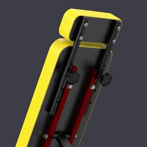 Vista 6 de Banco de pesas ajustable, ajustable, banco de mancuernas de fitness, banco de levantamiento de pesas, banco de abdominales, taburete de mancuernas