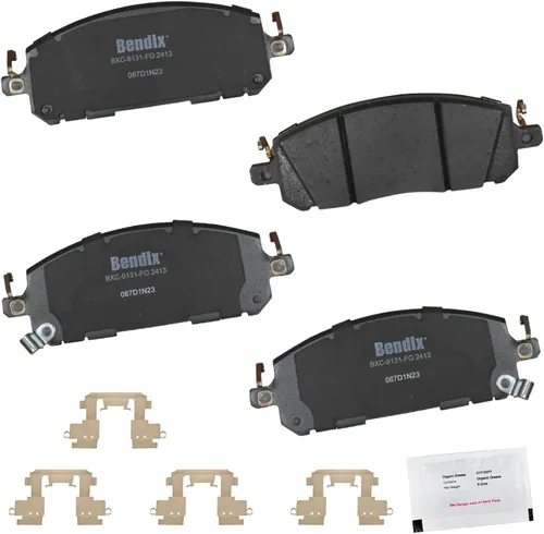 Vista 369 de Pastillas de freno delanteras semi-metálicas Bendix Priority1 CFM1774 para Ford Transit 2019-2017, Transit-150 2021-2015, Transit-250 2021-2015