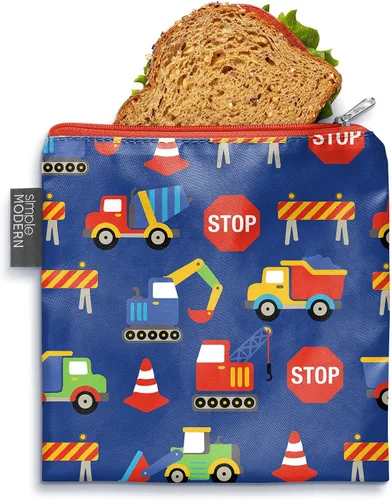 Vista 9 de Simple Modern Nickelodeon Viacom - Bolsas reutilizables para aperitivos para niños, seguras para alimentos, sin BPA, sin ftalatos, cremallera