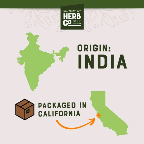 Vista 4 de Monterey Bay Herb Co. Sustituto de café de raíz de achicoria tostada y complemento de mezcla de té de hierbas con sabor atrevido Kosher También