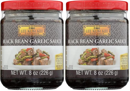 Vista 5 de Salsa de ajo negro Lee Kum Kee: ahorra en cantidad, de 6 a 24 paquetes de 8 onzas cada uno